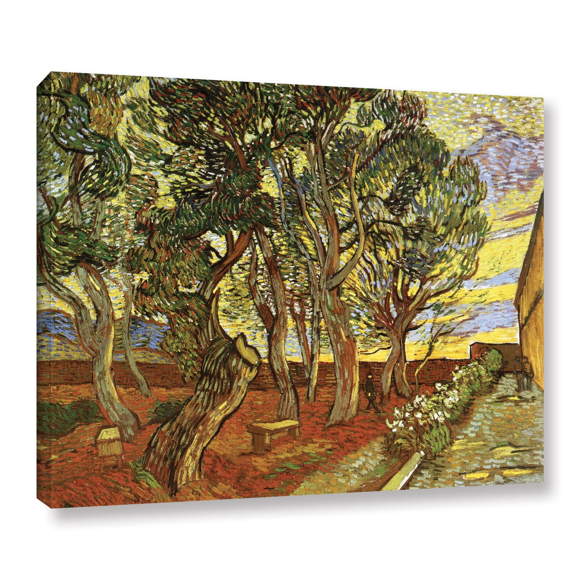 A Corner of Saint-Paul Hospital Gallery Wrapped Canvas