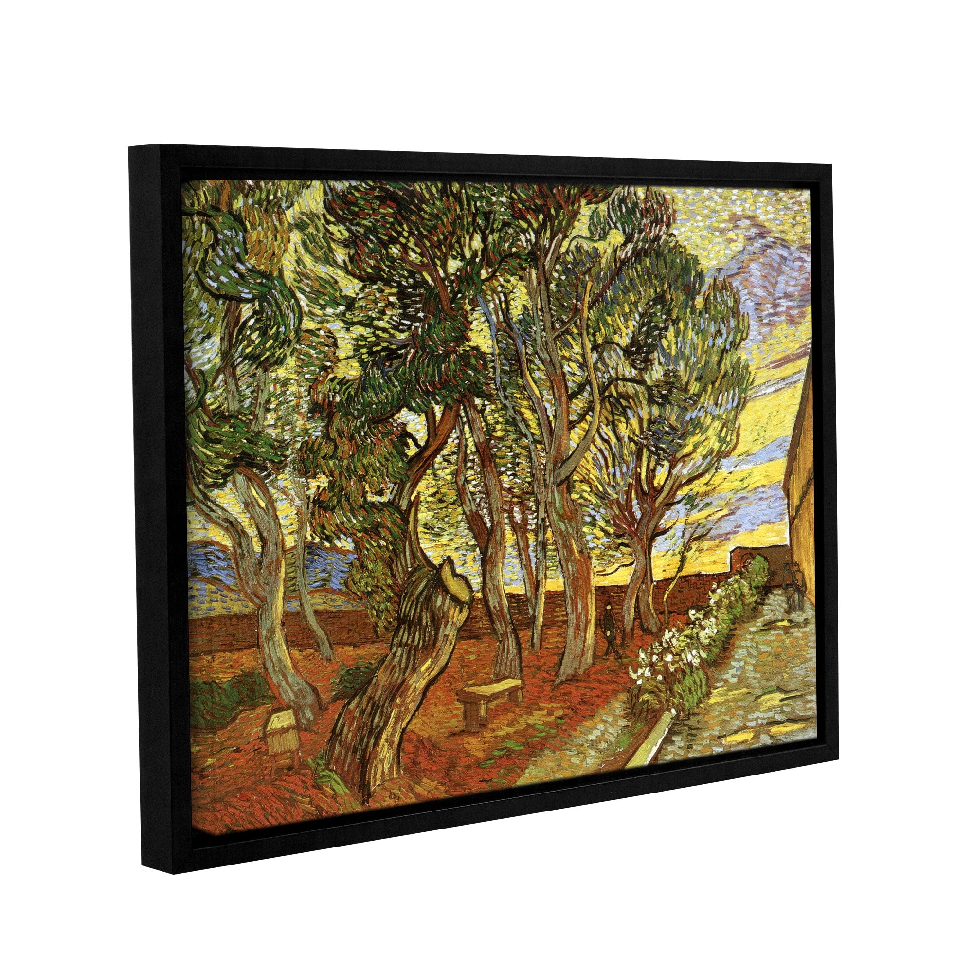 A Corner of Saint-Paul Hospital Gallery Wrapped Floater-framed Canvas