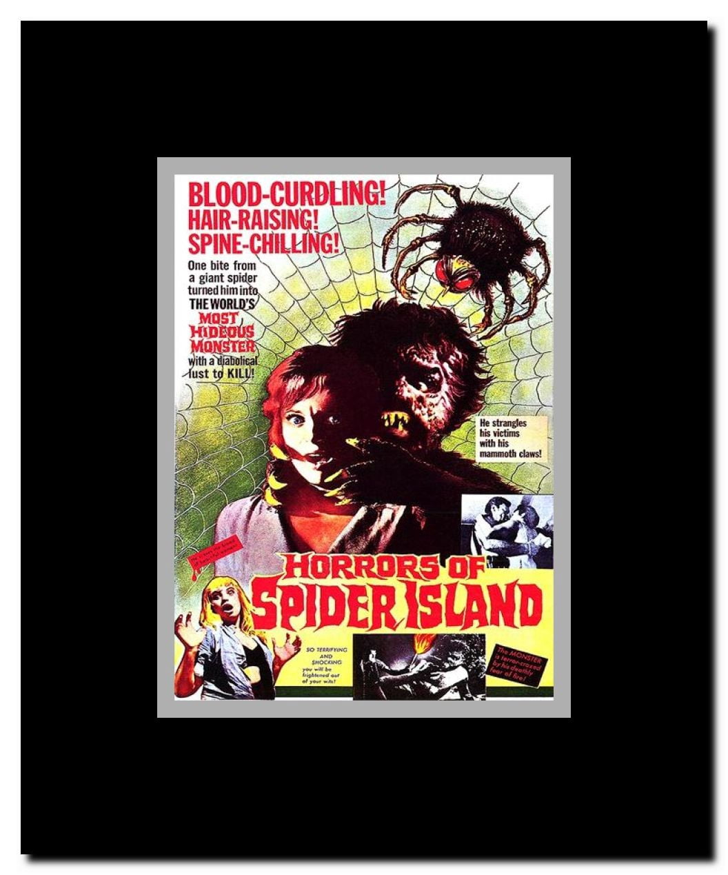 A Corpse Hangs in the Web Framed Movie Poster