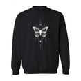 thumbnail image 1 of A Cosmic Butterfly Sweatshirt Women -SPIdeals Designs, Female 5X-Large, 1 of 4
