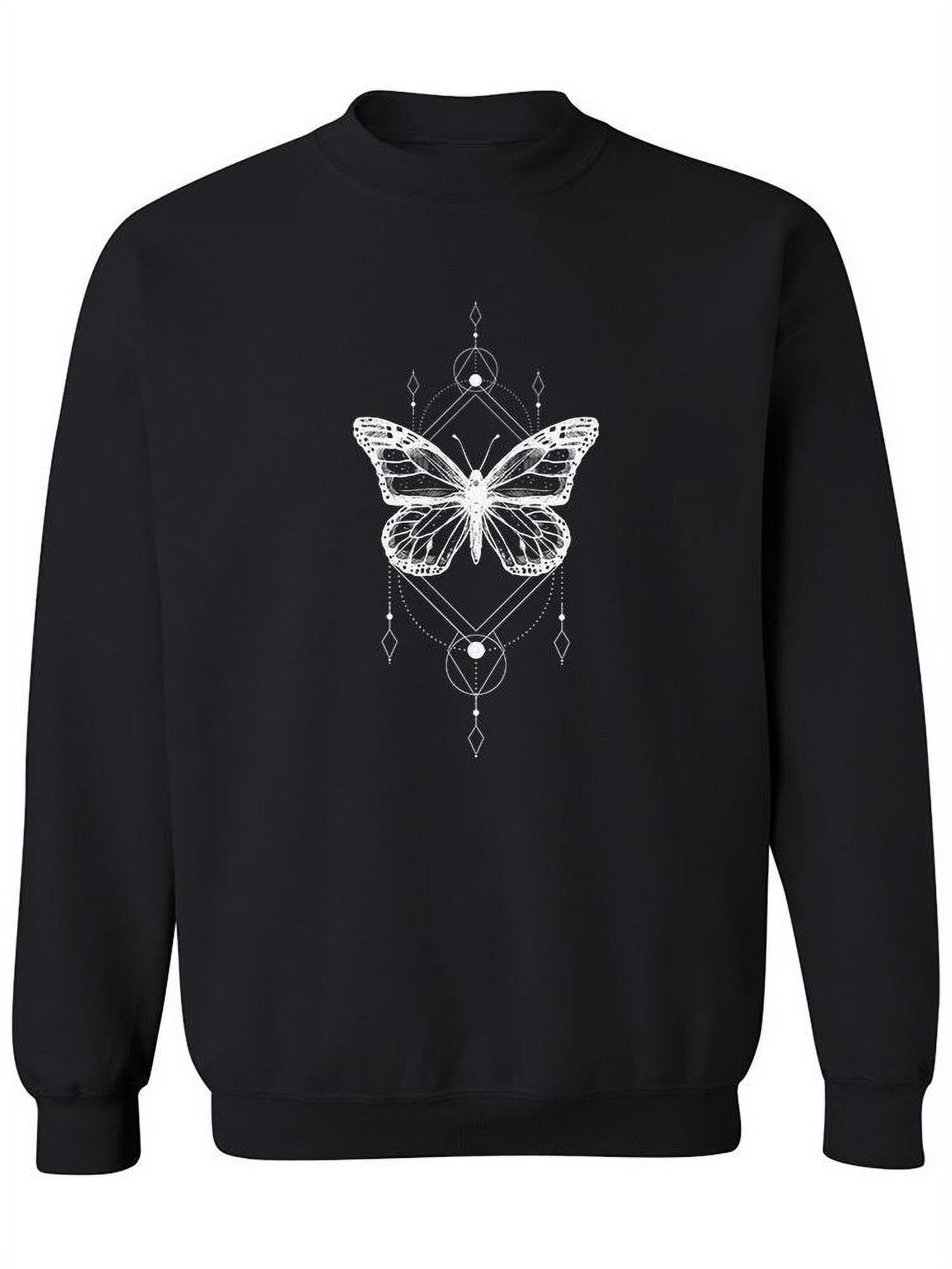 A Cosmic Butterfly Hoodie Women -SPIdeals Designs, Female Medium