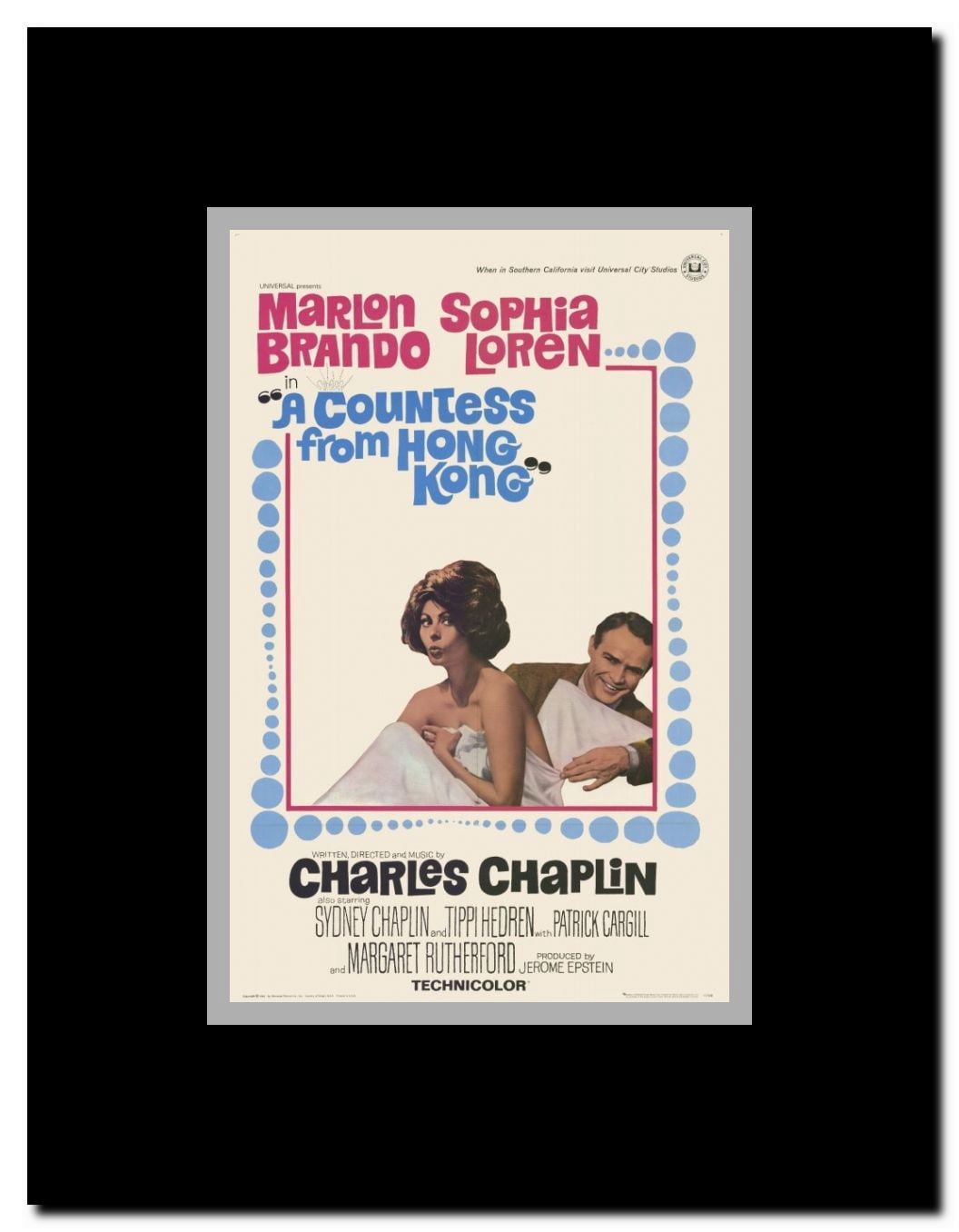 A Countess from Hong Kong Framed Movie Poster