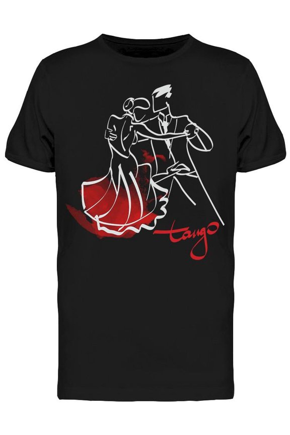 A Couple Dancing Tango T-Shirt Men -Image by Shutterstock, Male XX-Large