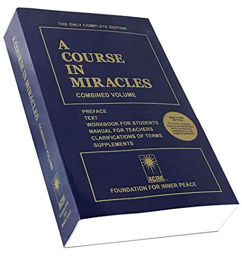 【希少】A Course in Miracles Combined Volume Amazon.com: A Course in Miracles: Combined Volume