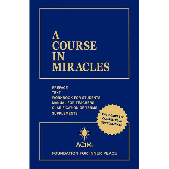 A Course in Miracles: Combined Volume, (Paperback)