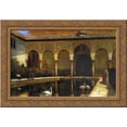 thumbnail image 1 of A Court in the Alhambra 24x18 Gold Ornate Wood Framed Canvas Art by Weeks, Edwin Lord, 1 of 2