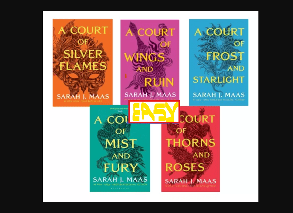 A Court of Thorns and Roses 5 Books Set, (Paperback)