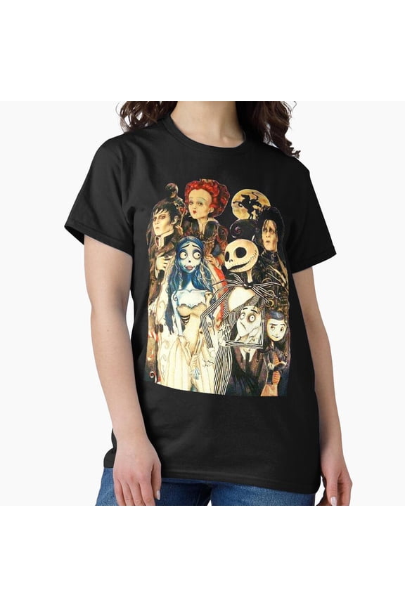 A Creepy And Artistic Tim Movie Horror For Your Characters And Film And Fun Time Fun G26986 Unisex T-Shirt, Up to Size 5XL