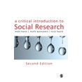thumbnail image 1 of A Critical Introduction to Social Research, (Hardcover), 1 of 1