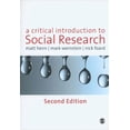thumbnail image 1 of A Critical Introduction to Social Research (Paperback), 1 of 1