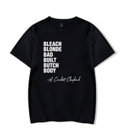 JYXLWDH A Crockett Clapback Bleach Blonde T-Shirt Merch Casual Short Sleeved T Shirt Unisex TShirt