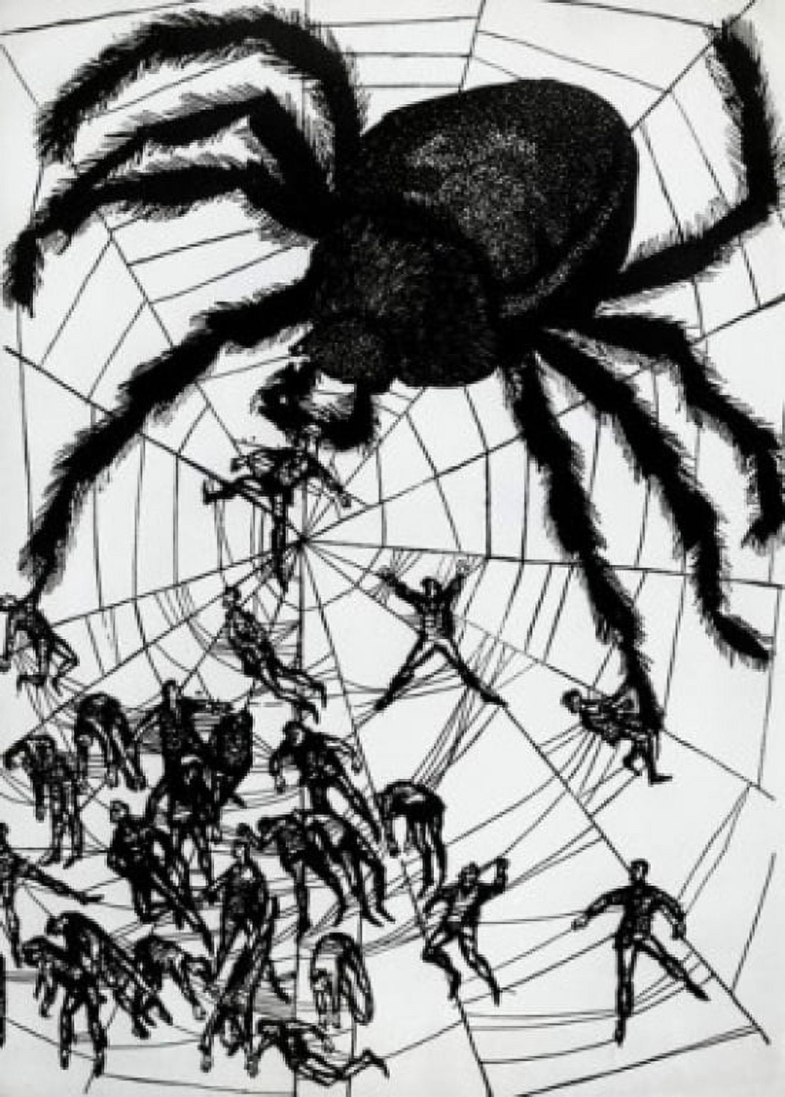A Cross-spider Horst Bartsch (b1821 German) Canvas Art - Horst Bartsch (18 x 24)