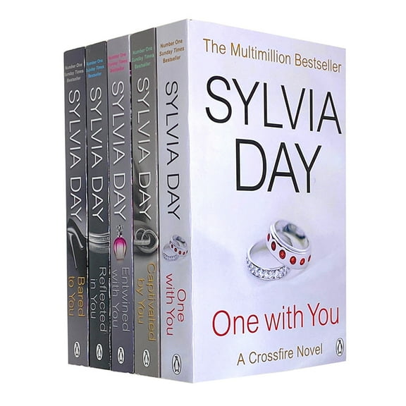 A Crossfire Novel Series 5 Books Collection Set (Paperback)