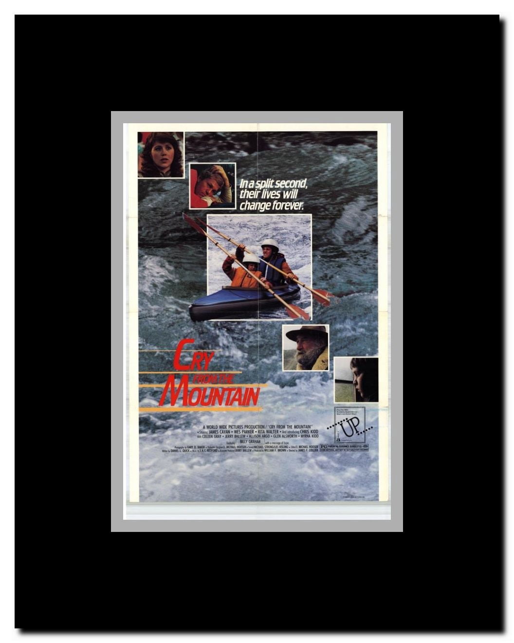 A Cry from the Mountain Framed Movie Poster