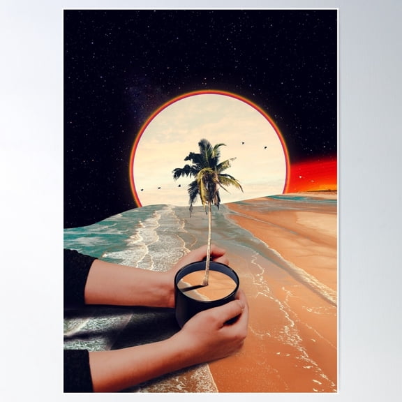 A Cup Of Sunshine Poster, 16x24 UNFRAMED
