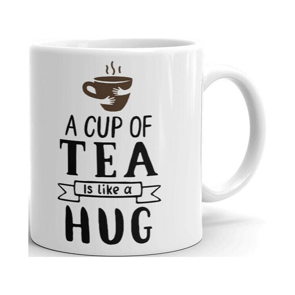 A Cup Of Tea Is Like A Hug Office Work Coffee Tea Ceramic Cup Office Work Mug 11 Oz