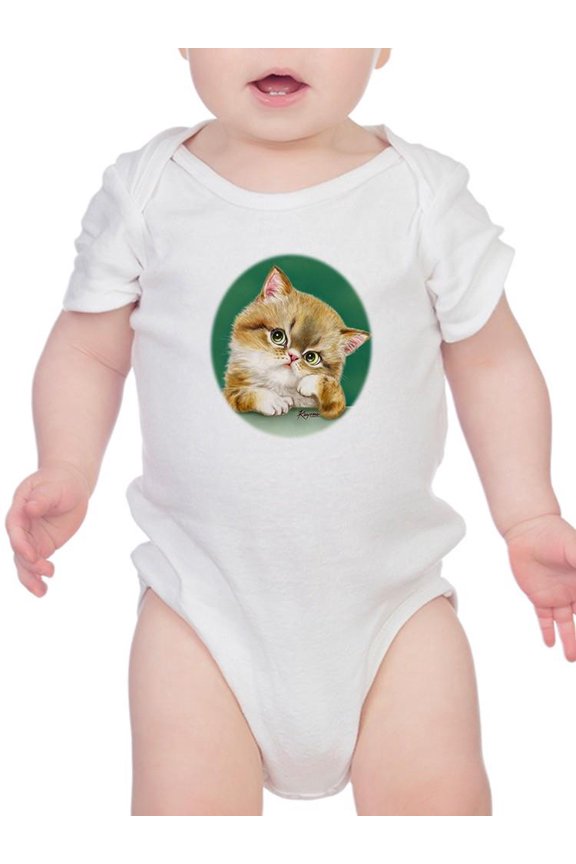 A Curious Cat Bodysuit Infant -Kayomi Harai Designs, Newborn