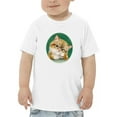 thumbnail image 1 of A Curious Cat T-Shirt Toddler -Kayomi Harai Designs,  4 Toddler, 1 of 4