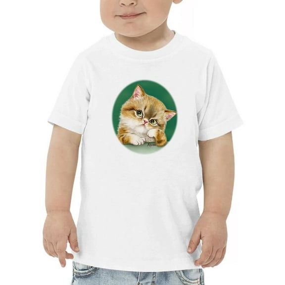A Curious Cat T-Shirt Toddler -Kayomi Harai Designs, 4 Toddler