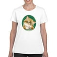 thumbnail image 1 of A Curious Cat T-Shirt Women -Kayomi Harai Designs, Female 5X-Large, 1 of 4