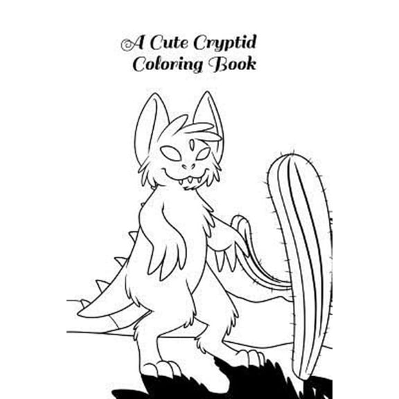 A Cute Cryptid Coloring Book (Paperback)