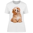 thumbnail image 1 of A Cute Havanese Puppy T-Shirt Women -Image by Shutterstock, Female x-Large, 1 of 2