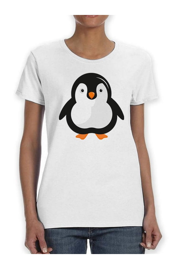 A Cute Penguin T-Shirt Women -SPIdeals Designs, Female 4X-Large