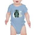 thumbnail image 1 of A Cute Raccoon Bodysuit Infant -Image by Shutterstock,  Newborn, 1 of 4