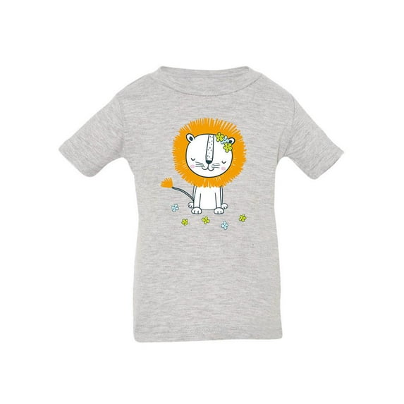 A Cute Sitting Lion T-Shirt Infant -Image by Shutterstock, 18 Months