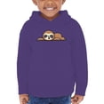 thumbnail image 1 of A Cute Sloth Sleeping Hoodie Toddler -Image by Shutterstock,  5 Toddler, 1 of 4