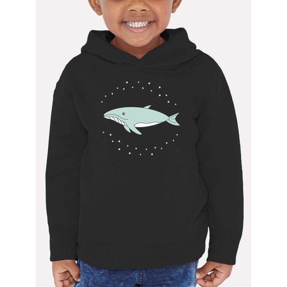 A Cute Whale. Hoodie Toddler -Image by Shutterstock,  4 Toddler