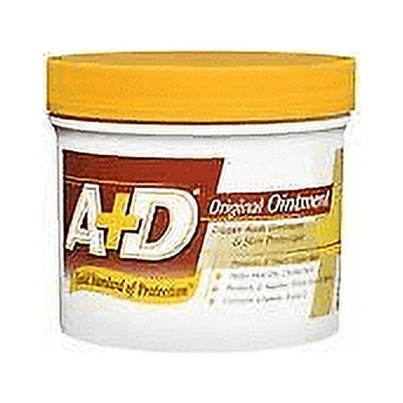 A+D Diaper Rash Ointment & Skin Protectant Original - 16 oz, Pack of 4