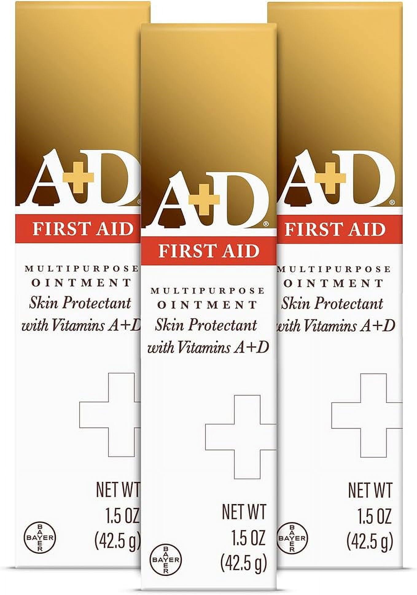 A+D First Aid Healing Ointment Moisturizing Skin Protectant With