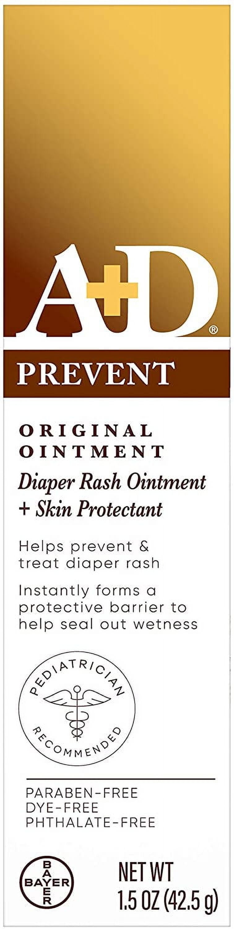 6 Pack A+D Original Ointment Diaper Rash Ointment & Skin Protectant 1.5 Oz Each