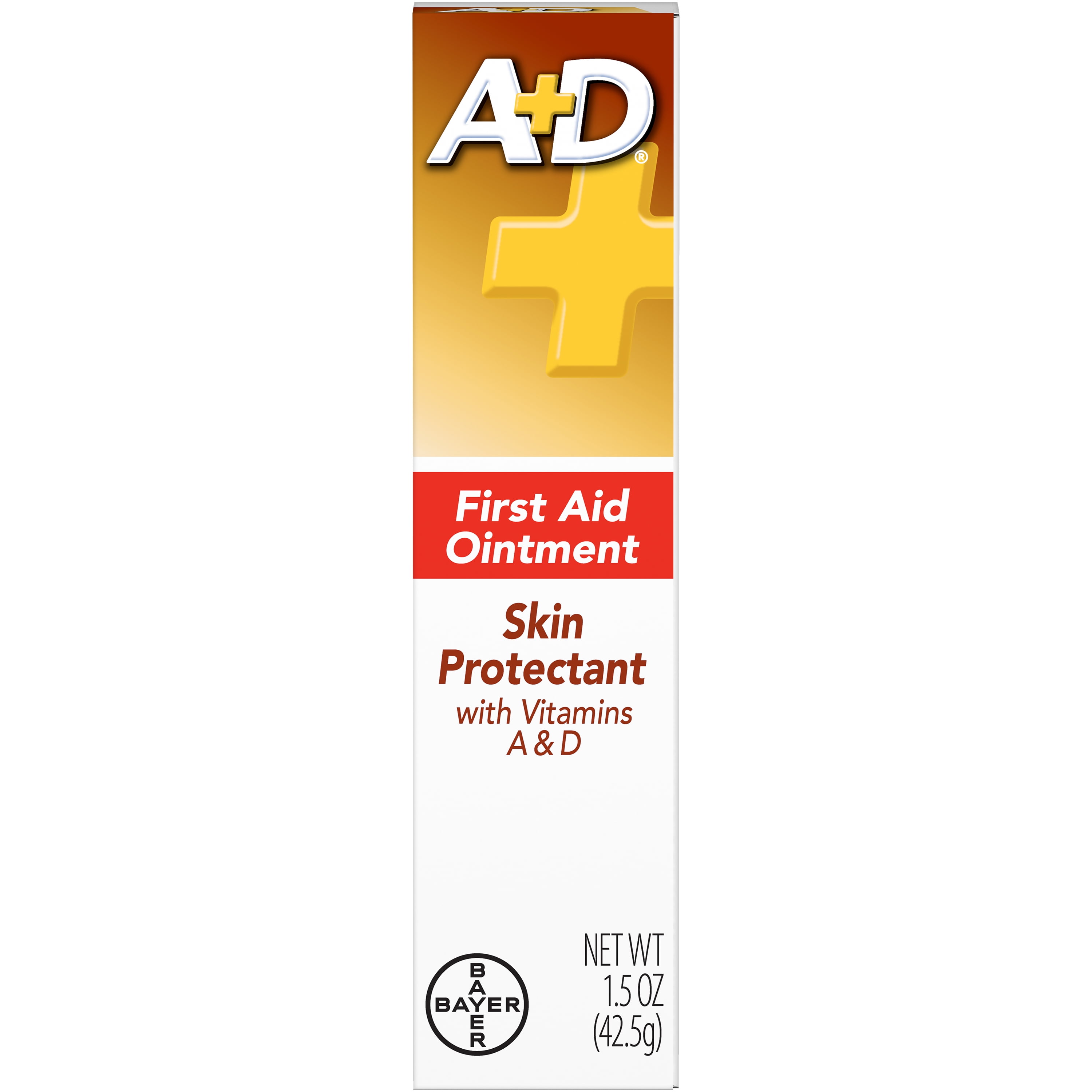 A+D First Aid Ointment, Dry Skin Moisturizer + Skin Protectant with Vitamin A&D, 1.5oz