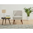 thumbnail image 1 of A&D Home Dana Linen Accent Chair, Beige, 1 of 5