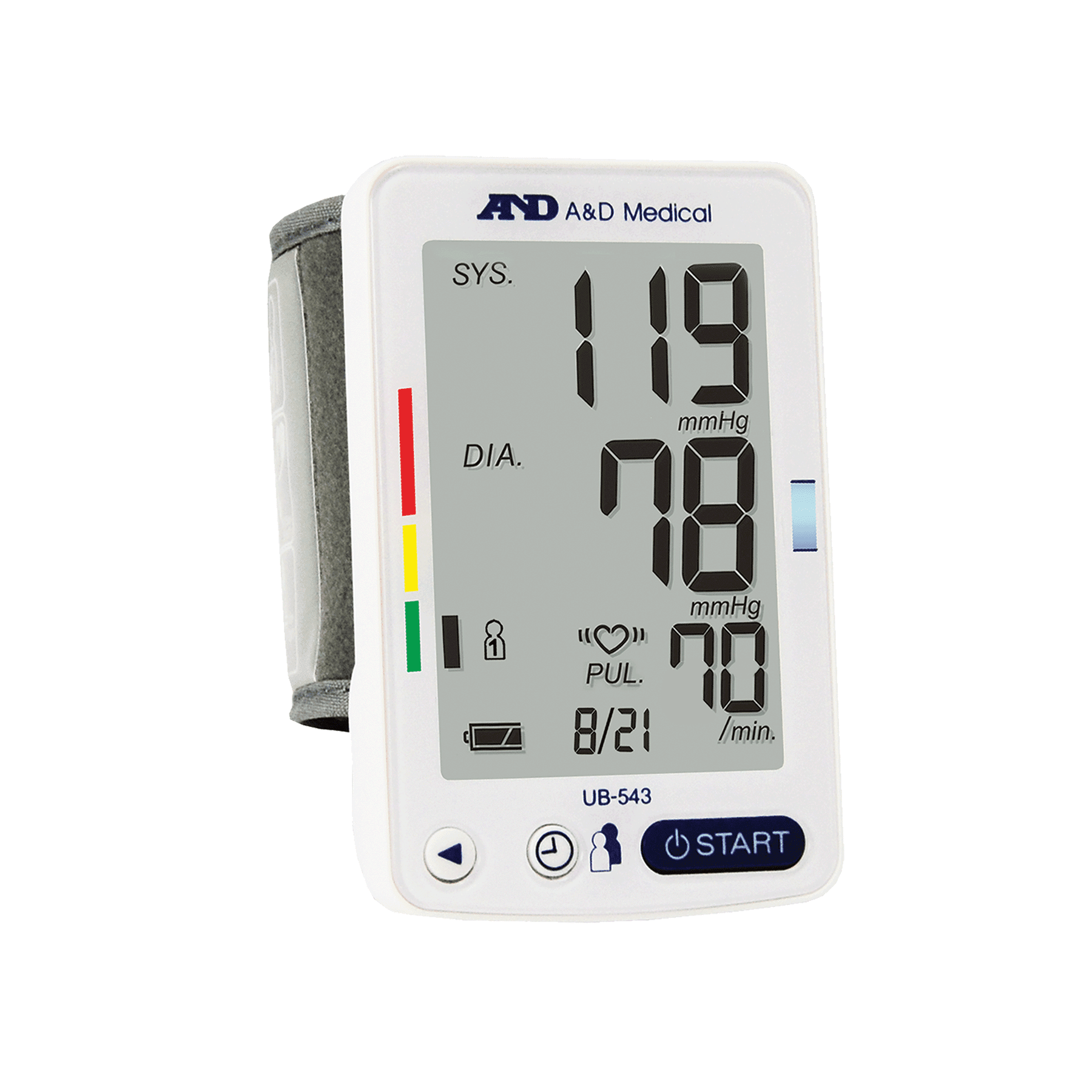 Fully Automatic Digital Wrist Blood Pressure Monitor 107*104*65 U60CH-D08  Alphamed Advanced CE ISO 99.5% ABS 2*99 Groups Memory - Buy Fully Automatic  Digital Wrist Blood Pressure Monitor 107*104*65 U60CH-D08 Alphamed Advanced  CE