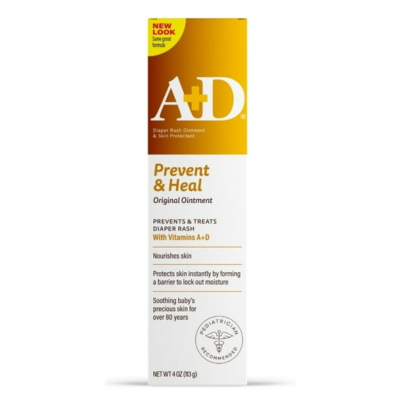 A+D Original Diaper Rash Ointment, 4oz