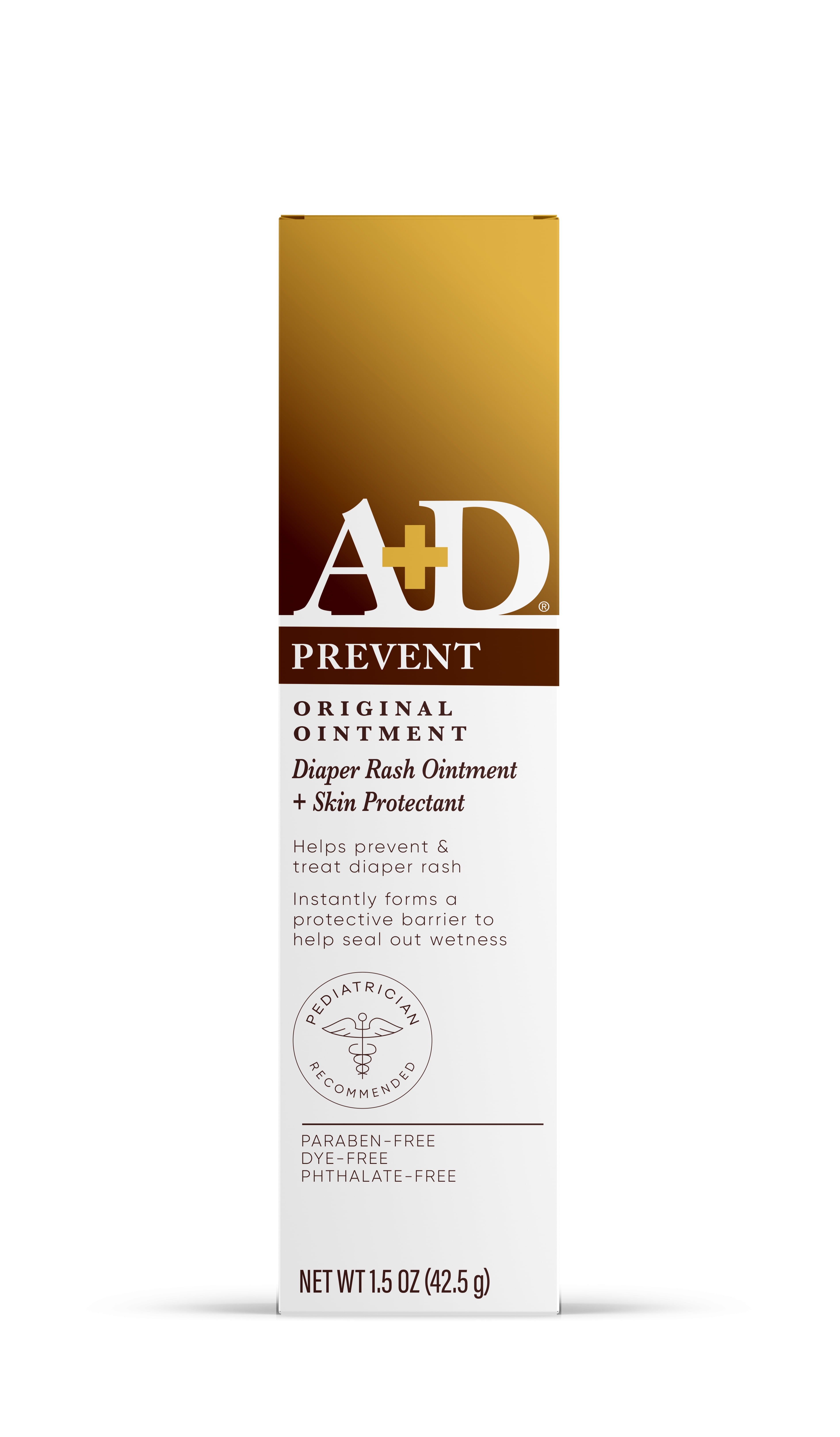 A+D Original Diaper Rash Ointment, Baby Skin Moisturizer, 1.5 Oz Tube ...