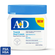 A+D Zinc Oxide Cream 16oz