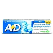 A+D Zinc Oxide Diaper Rash Cream with Aloe 4 oz