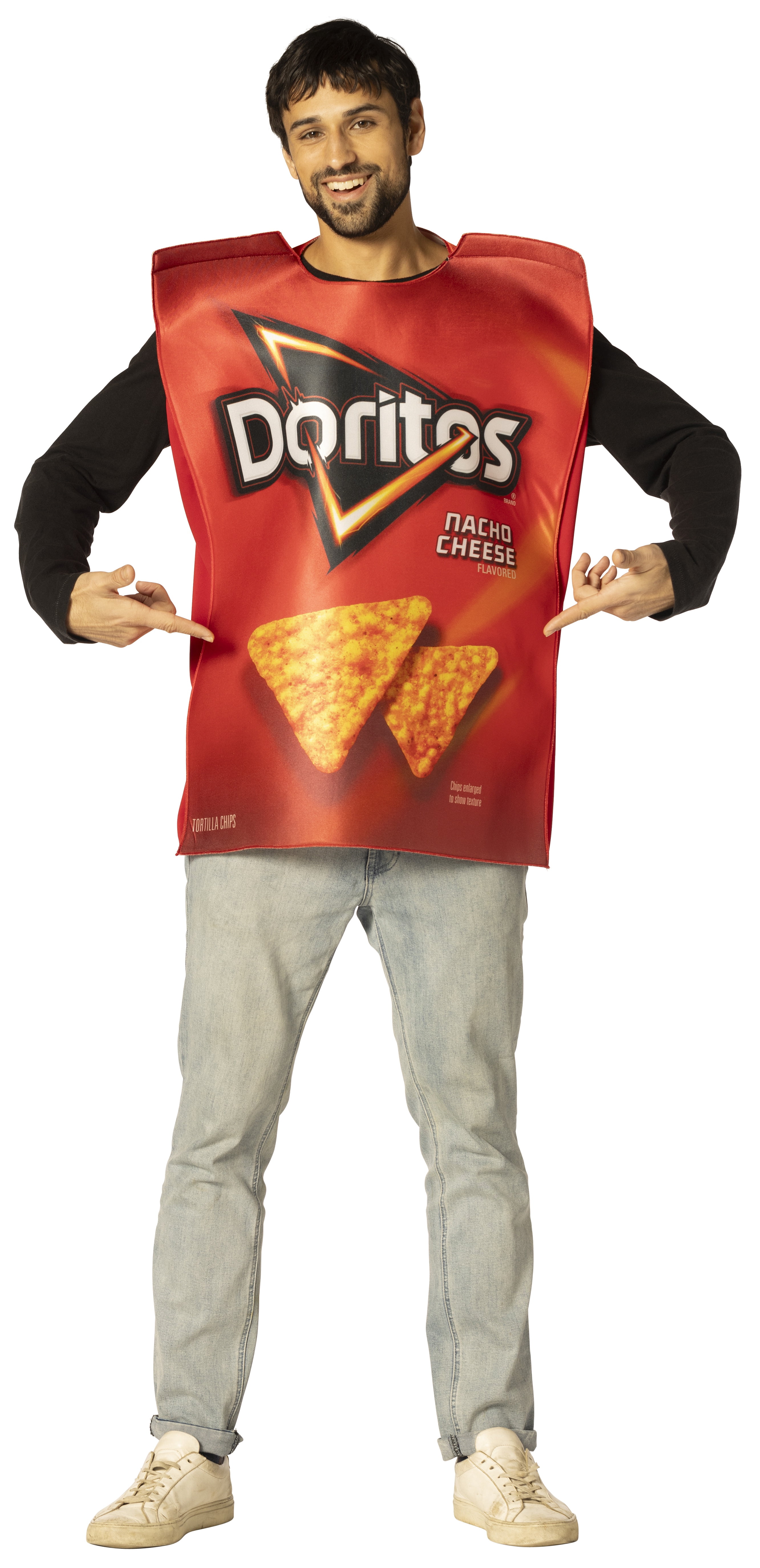 Imposta Costumes Adult Doritos Halloween Costume Tunic, Size Small to Extra Large