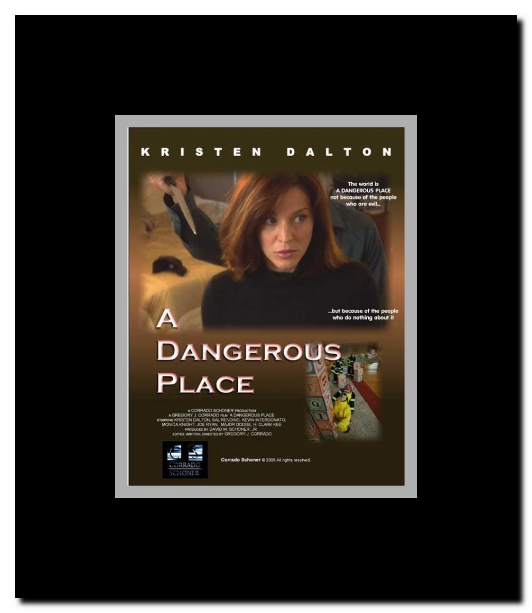 A Dangerous Place Framed Movie Poster