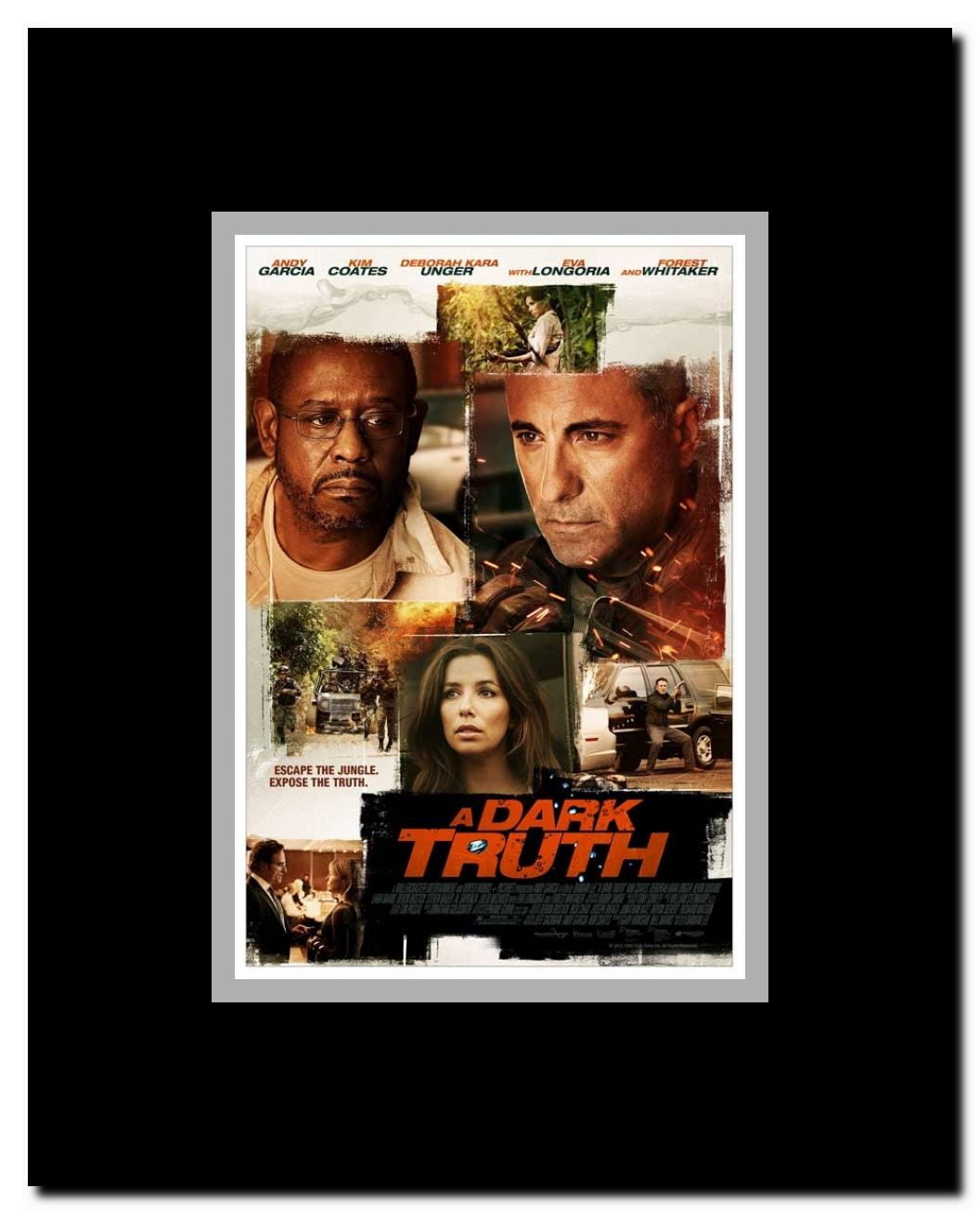 A Dark Truth Framed Movie Poster