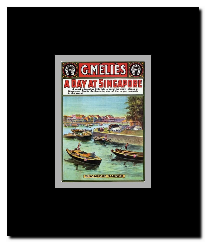 A Day At Singapore Framed Movie Poster