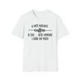 thumbnail image 1 of A Day Without Coffee, Gildan Unisex Softstyle T-Shirt, Graphic Tee, S-3XL, 1 of 3