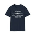 thumbnail image 1 of A Day Without Coffee, Gildan Unisex Softstyle T-Shirt, Graphic Tee, S-3XL, 1 of 3