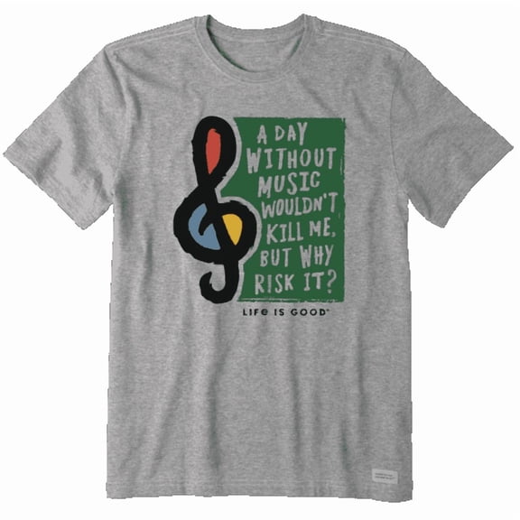 A Day Without Music Crusher Tee