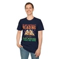 thumbnail image 1 of A Day Without Reading, Gildan Unisex Softstyle T-Shirt, Graphic Tee, S-3XL, 1 of 6