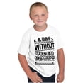 thumbnail image 1 of A Day Without Video Games Crewneck T Shirts Boy Girl Teen Brisco Brands L, 1 of 6
